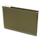 Pendaflex Straight Tabs Legal Size Reinforced Hanging File Folders - Standard Green (25/Box)